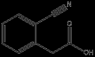 (2- 시아 노 페닐) 아세트산