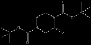 S-1,4-N, N-BOC-2- 메틸 피페 라진