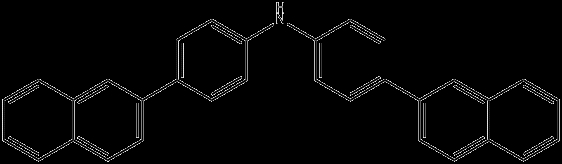 4- (2- 나프 탈레 닐) -n- [4- (2- 나프 탈레 닐) 페닐]-벤조 나인