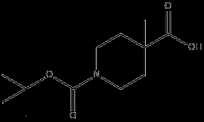 1-BOC-4- 메틸 피페리딘 -4- 카르 복실 산