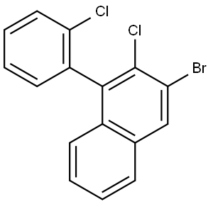 3- 브로 모 -1- (2- 클로로 페닐) 나프탈렌