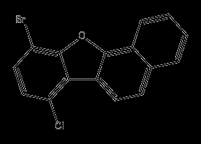 벤조 [B] 나프토 [2,1-D] 푸란, 10- 브로 모 -7 클로로-