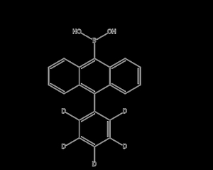 B- [10- (페닐 -2,3,4,5,6-D5) -9- 안트라 세닐] 보로 니카 시드