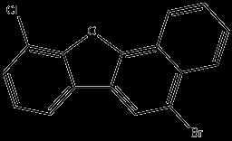벤조 [B] 나프토 [2,1-D] 푸란, 5- 브로 모 -10 chloro-