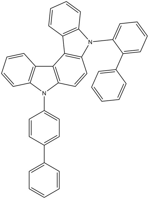5- [1,1'- 비 페닐] -2- 일 -8- [1,1'- 비 페닐] -4- 일 -5,8- 디 하이드로 인돌로 [2,3-C] 카르 바졸