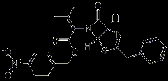 4-THIA-2,6-DIAZABICYCLO [3.2.0] HEPT-2-ENE-6- 아세트산, A- (1- 메틸 에틸리 덴) -7- 옥소 -3- (페닐 메틸)-, (4- 니트로 페닐) 메틸 에스테르, (1R, 5R)-