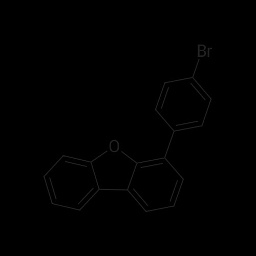 4- (4- 브로 모 페닐) 디 벤조 [B, D] 푸란