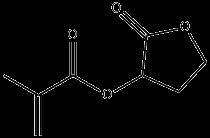 2-Oxotetrahydrofuran-3- 일 메타 크릴 레이트